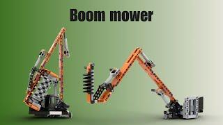 Boom mower - Lego MOC by OldOlneyLego