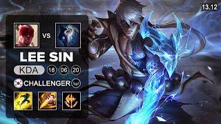 Lee Sin vs Kindred Jungle - KR Challenger - Patch 13.12 Season 13