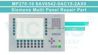 Simatic 6AV6542-0AC15-2AX0 Keyboard Touch Screen