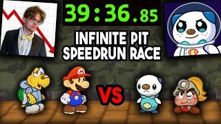 Paper Mario TTYD Infinite Pit Race against @Astronotter