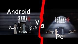 Granny 4 The Rebellion Android Vs Pc |Car escape