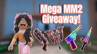 MEGA MM2 GIVEAWAY! 