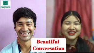 Beautiful ENGTALKI Conversation with a Beautiful Tutor | ICONIC INDRA