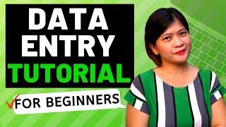 DATA ENTRY TUTORIAL FOR BEGINNERS - ONLINE DATA ENTRY JOB |1ST PART