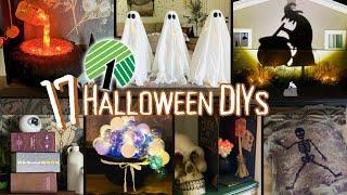  TOP 17 DOLLAR TREE SPOOKY CUTE HALLOWEEN DIYS! #codeorange