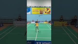 Side to Side Smash #badminton #bwf #badmintonlovers #usa #goviral #viralshorts #badmintonlovers