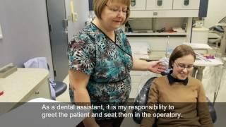 A day-in-the-life of a dental assistant