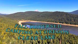 Ultimate Fall Camping Adventure: Dispersed Camping At Clear Lake, Oregon