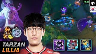 Tarzan Lillia Jungle Build Blackfire Torch Conqueror - LOL KR Challenger Patch 14.10