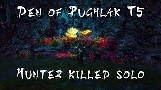 LOTRO U33.1.1.: Den of Pughlak T5 (Hunter killed solo)