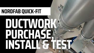 BK Makes: Nordfab Quick-Fit Ductwork: Purchase, Install & Test