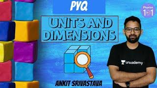 PYQ on Units and Dimensions | NEET 2021 | NEET Physics | Ankit Srivastava