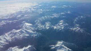 The alps from the air. Amazing!