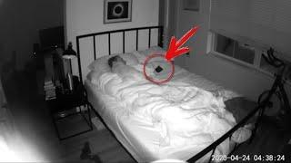 The guy didn't sleep well. After watching the recording from a hidden camera, he was horrified!