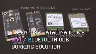 $50 WIFI & BT OOB Working Solution for Hackintosh Catalina 10.15.5