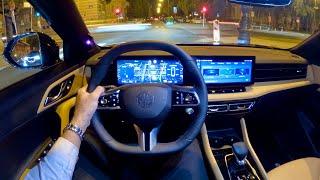 New MG HS 2025 - NIGHT POV test drive (PURE DRIVING) 1.5 Petrol