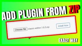 How to install wordpress plugin from zip | Wordpress Plugin Installation