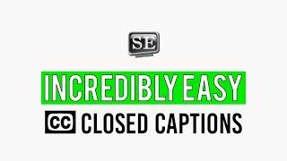 The EASIEST FREE way to create Captions for YouTube | Full Guide | Subtitle Edit