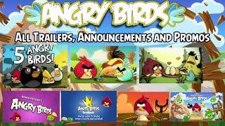 Angry Birds Classic - All Trailers, Announcements and Promos (2009 - 2022)