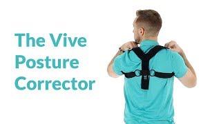 Posture Corrector By Vive - Support Brace For Back & Shoulders