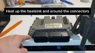 Bosch ECU cover removal (both side)