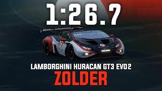 Zolder 1:26.7 - Lamborghini Huracan GT3 EVO2 - GO Setups | ACC 1.10.2