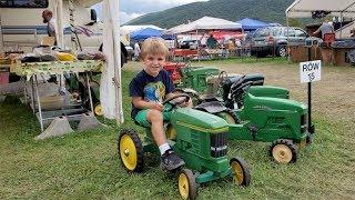 We Found a Kids Sized Tractor