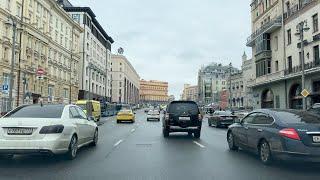 Showing roads and traffic in Moscow