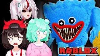 ПОБЕГ ОТ ХАГГИ ВАГГИ в РОБЛОКС Poppy Playtime Выживание с Huggy Wuggy Roblox Машка Кошка и Соня