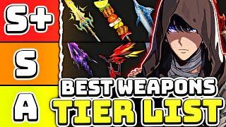 BEST WEAPONS TIER LIST! (September 2024) - Solo Leveling: Arise