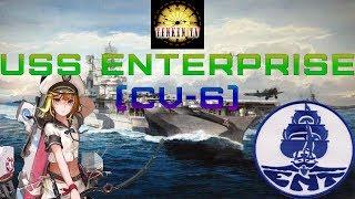 [TenkenTV] USS Enterprise (CV-6) Смелый герой. [World of Warships]