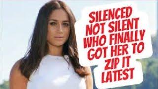 SILENCED.. WHO HAS FINALLY DONE THIS TO MEGHAN & WHY? #meghan #meghanmarkle #royal