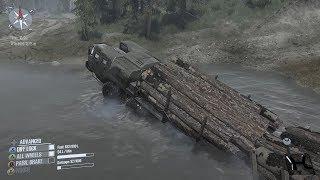 Spintires: MudRunner - Volcano 2016 - Speedrun 17min (SP, Hardcore)