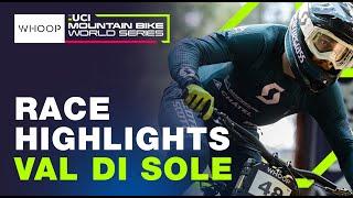RACE HIGHLIGHTS | Elite Men | Val Di Sole Round 4 | UCI Downhill World Cup