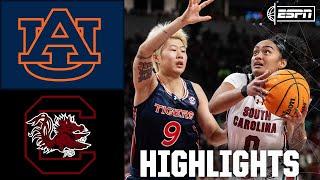 South Carolina Gamecocks vs. Auburn Tigers | Full Game Highlights | ESPN College Basketball