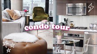 MY CONDO TOUR  Small Space Hacks + Home Decor Tips!