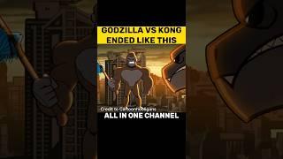 Godzilla vs Kong Ended like this #shorts #godzilla #vs #viral