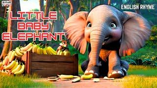 Little Baby Elephant | Kids English Rhymes 2025 | Rhyme Videos | #catrackkidstv