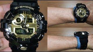 CASIO G-SHOCK GA-710GB-1A BLACK GOLD - UNBOXING