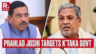 Pralhad Joshi Targets Karnataka Govt Amid Waqf Says, 'State Backing  Pro Islamic Fundamentalist'