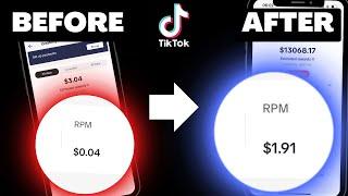 How To INCREASE RPM For TikTok Creativity Program in 2024