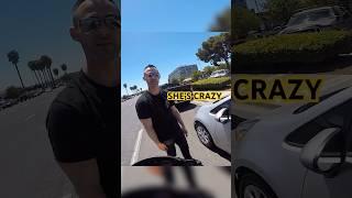 Why was she literally SCREAMING at these bikers  @WestCoastConnection