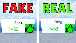 How To Make Fake Like Button In Obby Creator