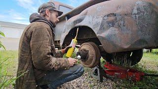 Restoration of an Abandoned 1950 Chevy. Budget Rebuild from Scrap Iron to Patina Shop Truck