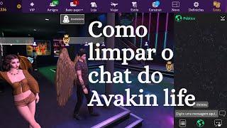 Como limpar o chat do avakin life