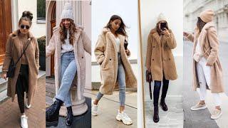 stylish cold weather outfits For women Over 40+50+60 | Winter Business casual outfits for women