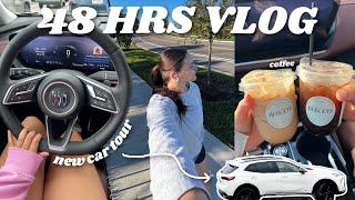 48 HRS IN MY LIFE VLOG: New car tour, thrifting, markets + more