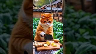 E.7 cat love Angel cock #MeowTales #CatEmotions #AnimatedShorts #SadCatStory #FeelWithMe #rooftopcat