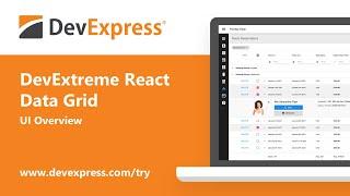 DevExtreme React Grid: UI Overview