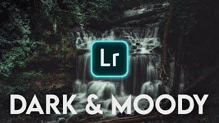 How to Edit DARK & MOODY Lightroom Mobile Tutorial + PRESET